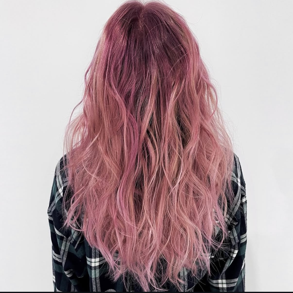 Elegant styled hair